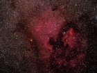 Emissionsnebel NGC 7000 (Nordamerikanebel) im Sternbild Schwan