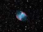 Planetarischer Nebel M 27 (Hantelnebel) im Sternbild F&uuml;chschen