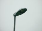Voll abgeschirmte Leuchte mit flachem Schutzglas und LEDs f&uuml;r Hauptstra&szlig;en