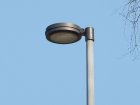 Voll abgeschirmte Stra&szlig;enbeleuchtung mit Ausleger f&uuml;r optimale Lichtlenkung, Ideal für Gehwege.
