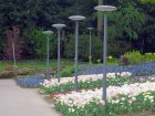 Diese Parkleuchte hat trotz schmaler Bauweise noch einen zu gro&szlig;en Lichtanteil zur Seite