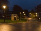 Pilzleuchten f&uuml;r die Parkplatzbeleuchtung ist absolut ineffektiv und erhellt mehr den Nachthimmel, als die Stellpl&auml;tze