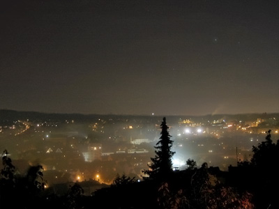 Stuttgart-Feuerbach Lichtverschmutzung