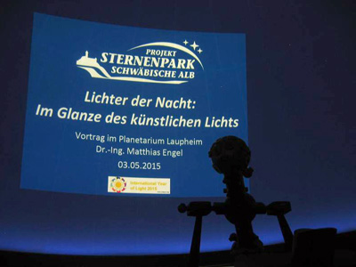vortrag planetarium laupheim 05 2015
